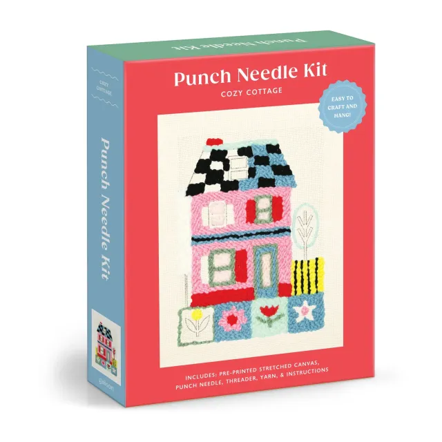 Molly Egan Cozy Cottage punch needle sæt broderi kit