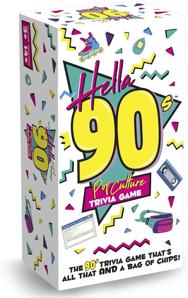Buffalo Games Hella 90's quizspil 90'er trivia 200 kort