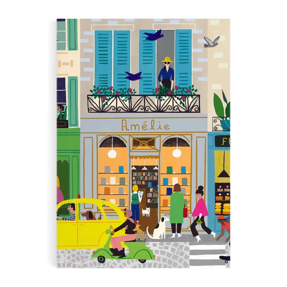 Galison Parisian Life notesbog A5 linjeret 136 sider