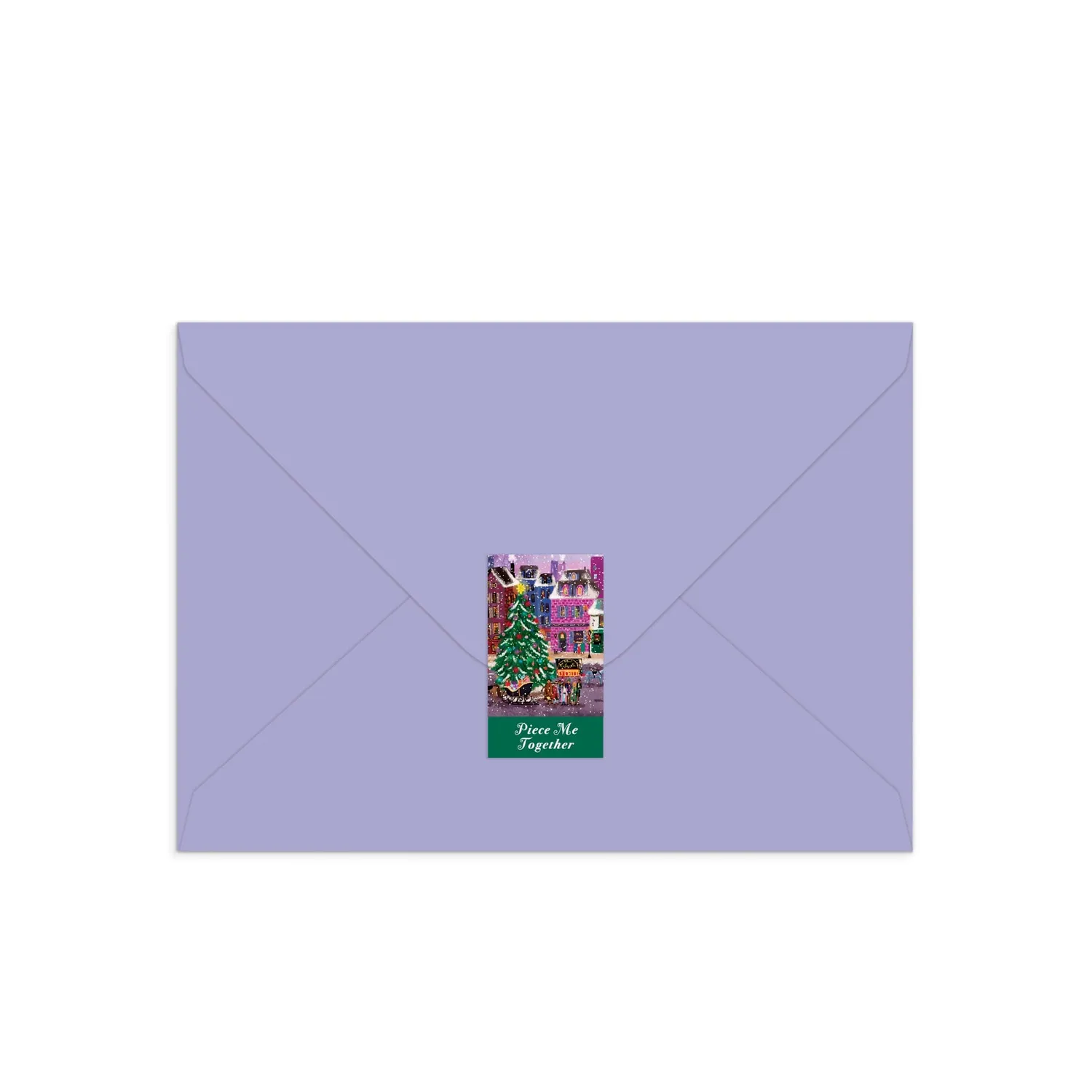 Galison Joy Laforme Christmas julekort puslespil 60 brikker
