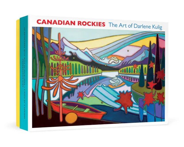 Pomegranate Darlene Kulig Canadian Rockies kort 20 stk landskab