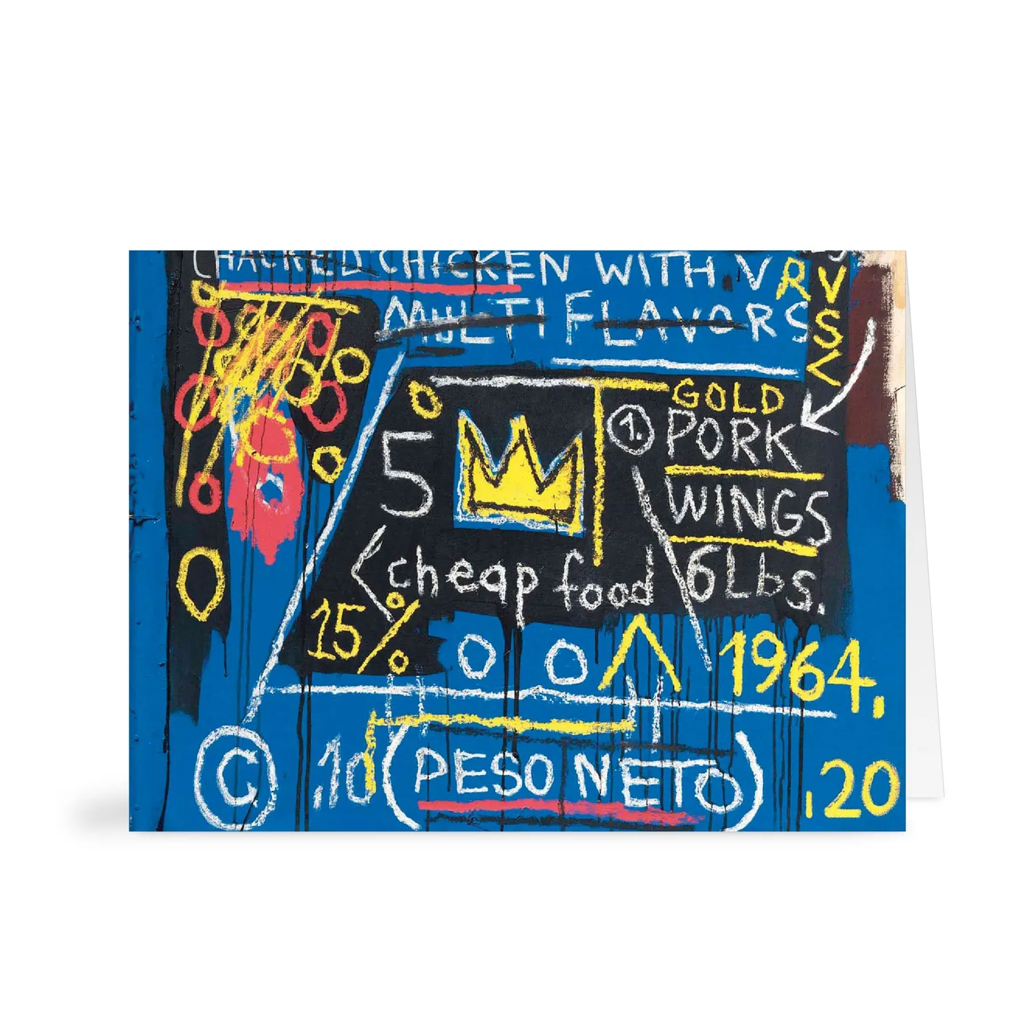 Good Puzzle Co. Basquiat lykønskningskort 16 stk