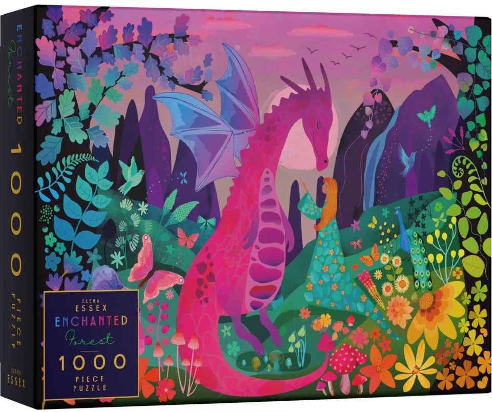 Elena Essex Enchanted Forest puslespil 1000 brikker eventyr