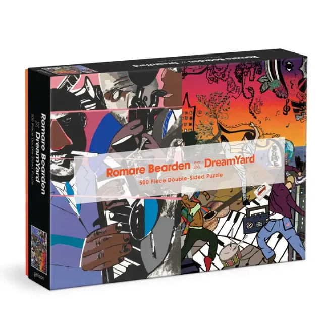 Good Puzzle Co. Bearden DreamYard puslespil 500 brikker dobbeltsidet