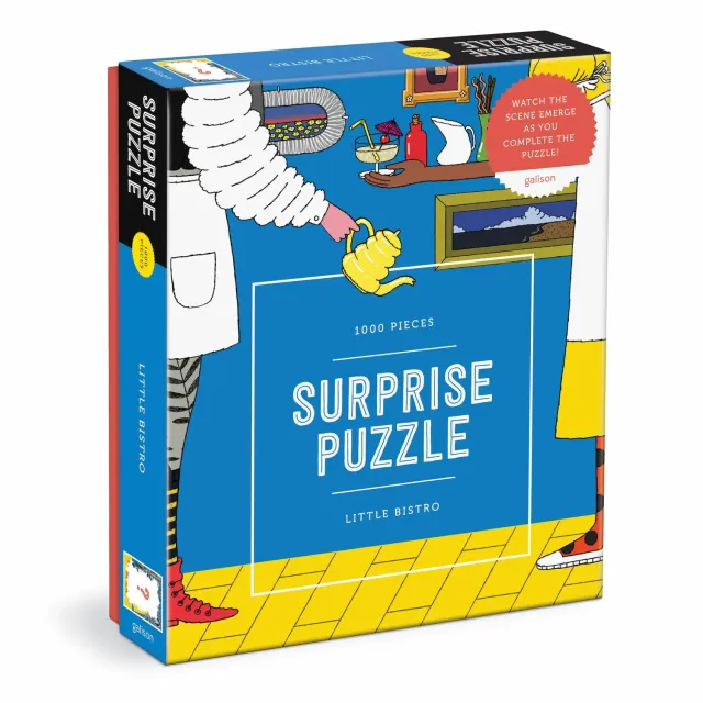 Galison Little Bistro puslespil 1000 brikker surprise