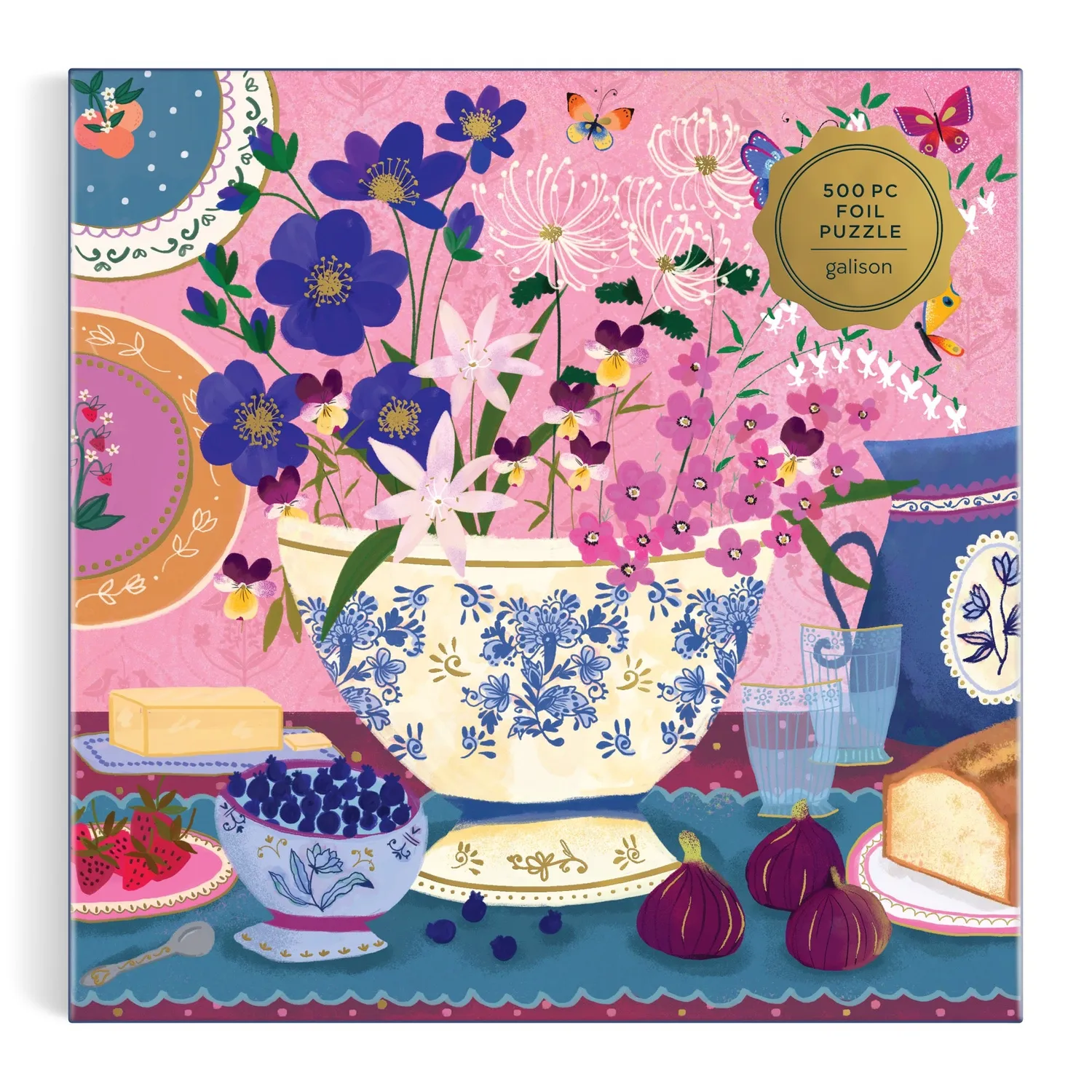 Galison Art of the Table puslespil 500 brikker folie