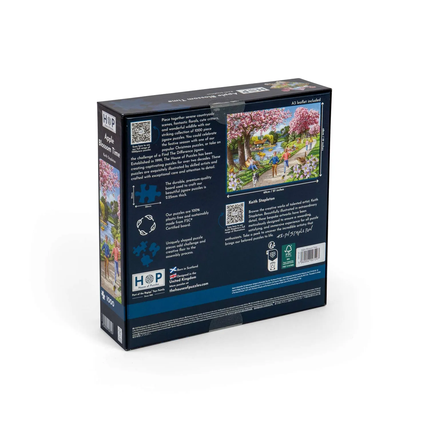 House of Puzzles Apple Blossom Time puslespil 1000 brikker have