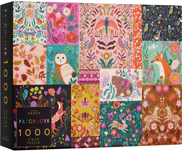 Elena Essex Patchwork puslespil 1000 brikker collage