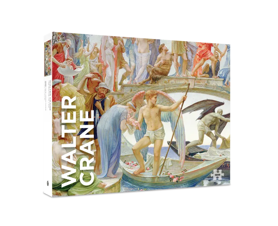 Pomegranate Walter Crane The Bridge of Life puslespil 1000 brikker