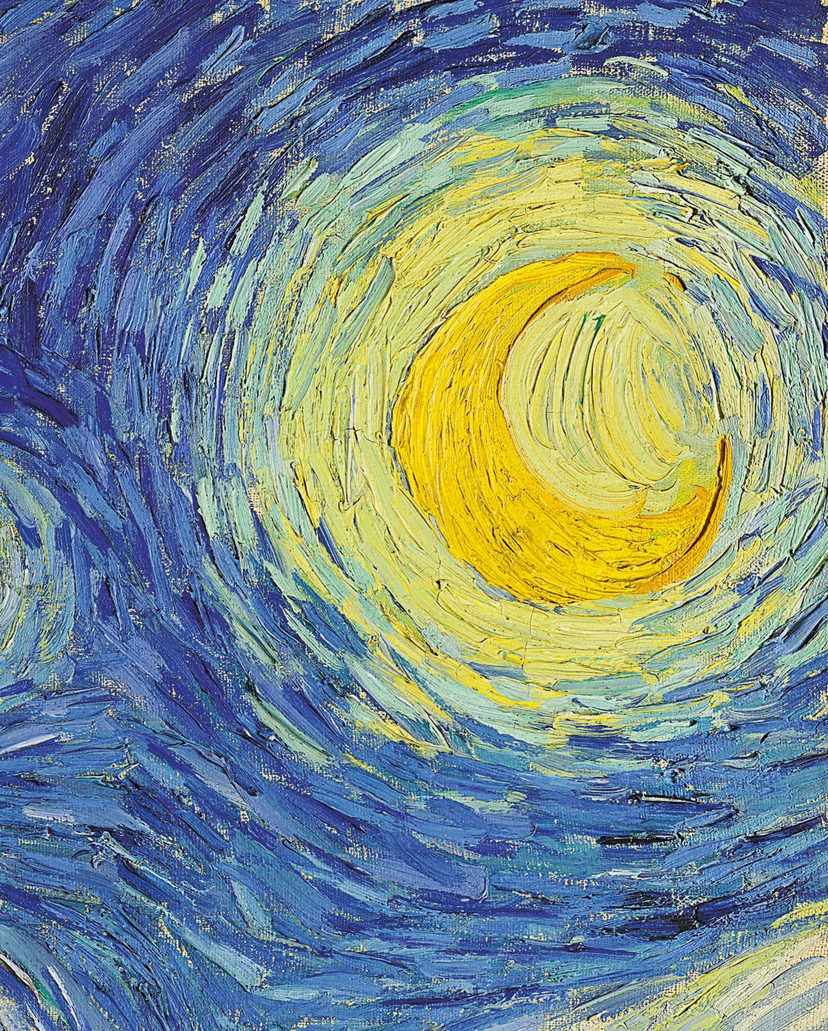 Pomegranate van Gogh The Starry Night bogmærke nattehimmel