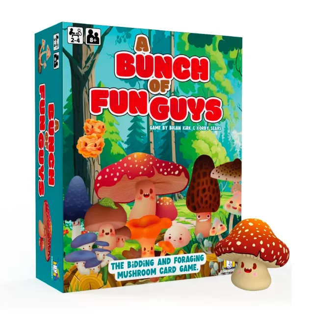 Buffalo Games A Bunch of Fun Guys kortspil svampe 2-4 spillere