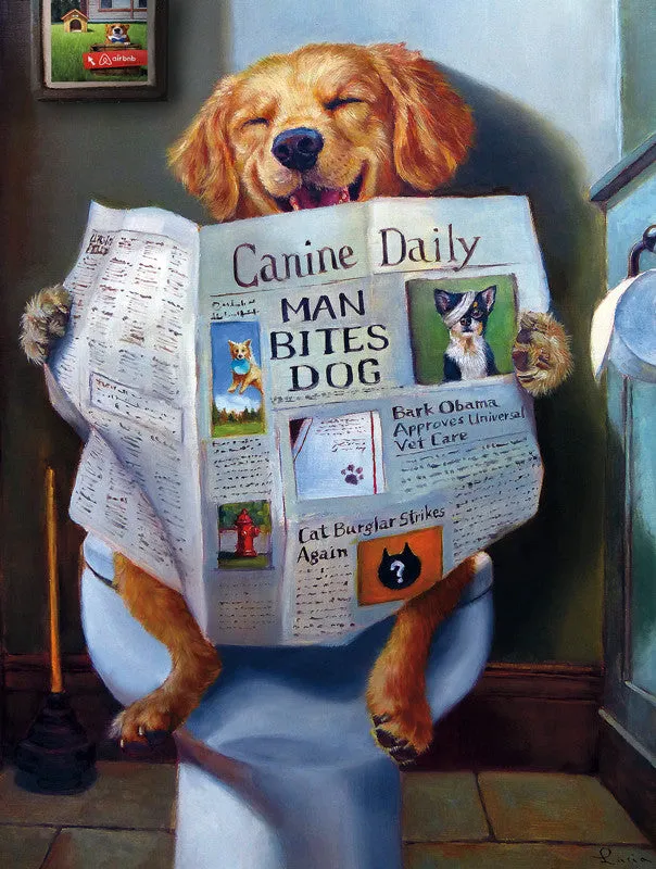 Buffalo Games Dog Gone Funny puslespil 750 brikker hund