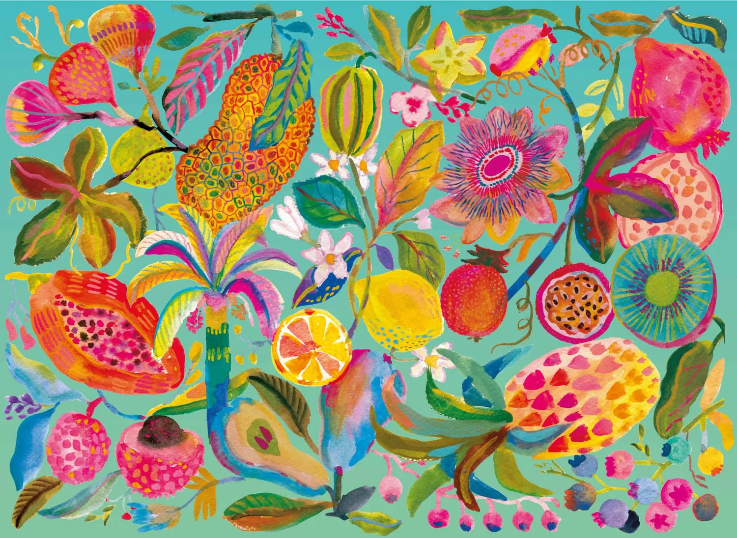 Elena Essex Tropical Bliss puslespil 1000 brikker frugt