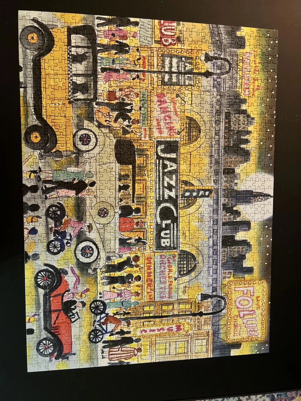 Galison Michael Storrings Jazz Age puslespil 1000 brikker