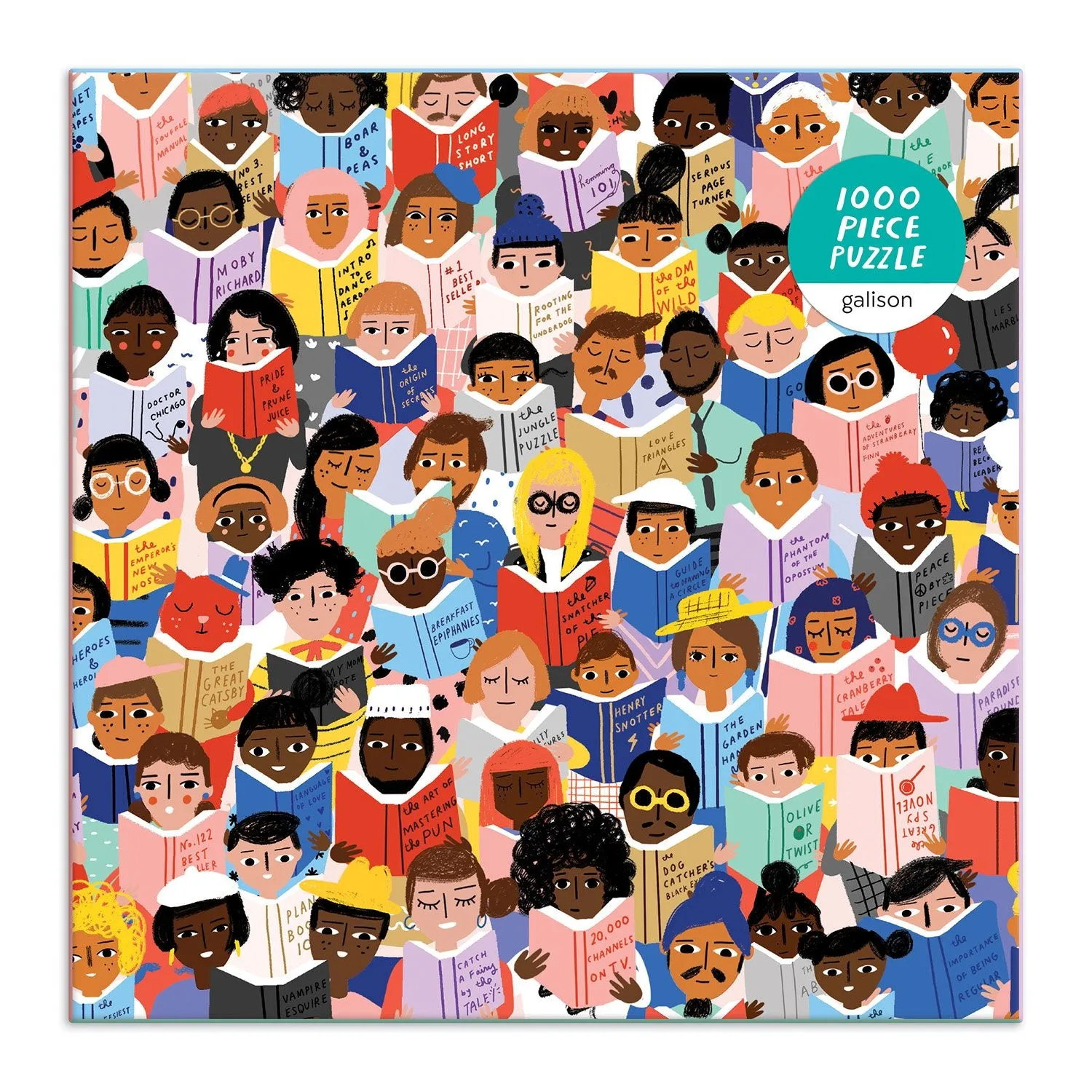 Good Puzzle Co. Book Club puslespil 1000 brikker læsning