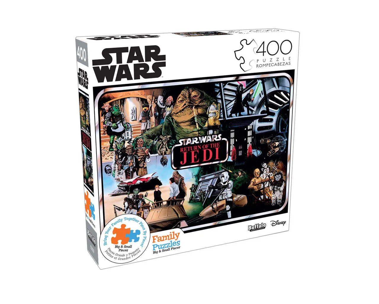 Buffalo Games Star Wars Return of the Jedi puslespil 400 brikker