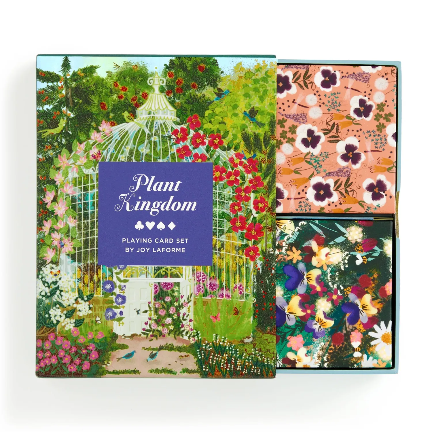 Galison Joy Laforme Plant Kingdom spillekort 2 sæt have