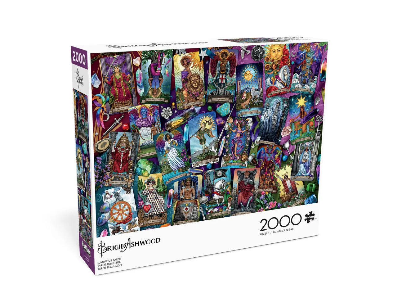 Buffalo Games Luminous Tarot puslespil 2000 brikker mystik