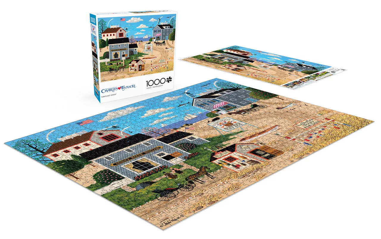 Buffalo Games Wysocki Nantucket Breeze puslespil 1000 brikker