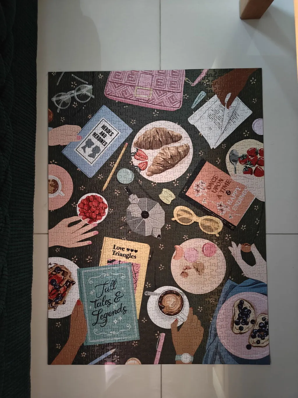 Good Puzzle Co. Reader's Society puslespil 1000 bøger