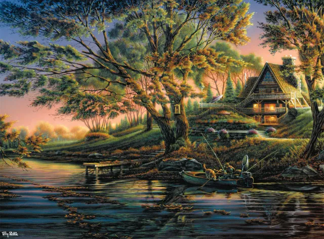 Buffalo Games Terry Redlin Close to Paradise puslespil 1000 brikker