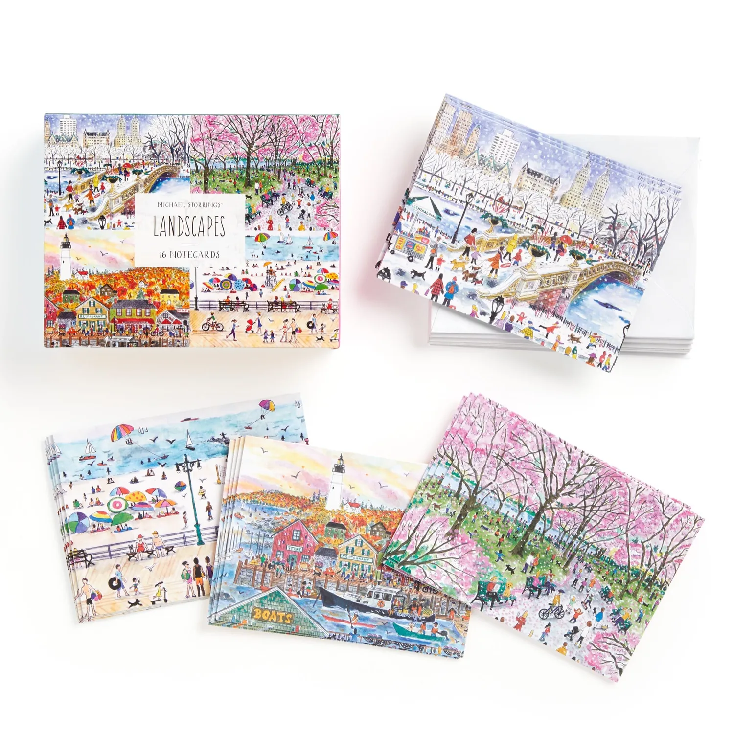 Good Puzzle Co. Michael Storrings Landscapes kort 16 stk landskab