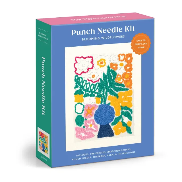 Good Puzzle Co. Blooming Wildflowers punch needle sæt blomster