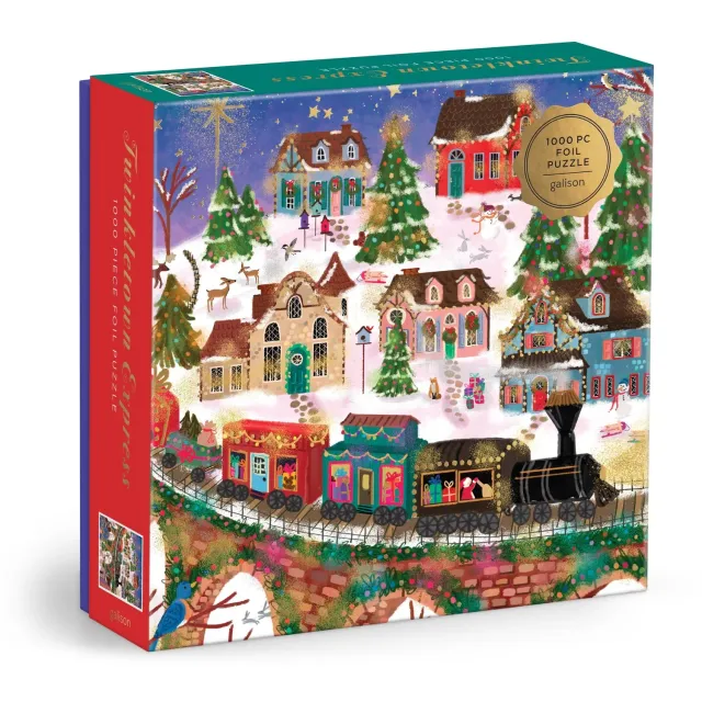 Galison Joy Laforme Twinkletown Express puslespil 1000 brikker folie