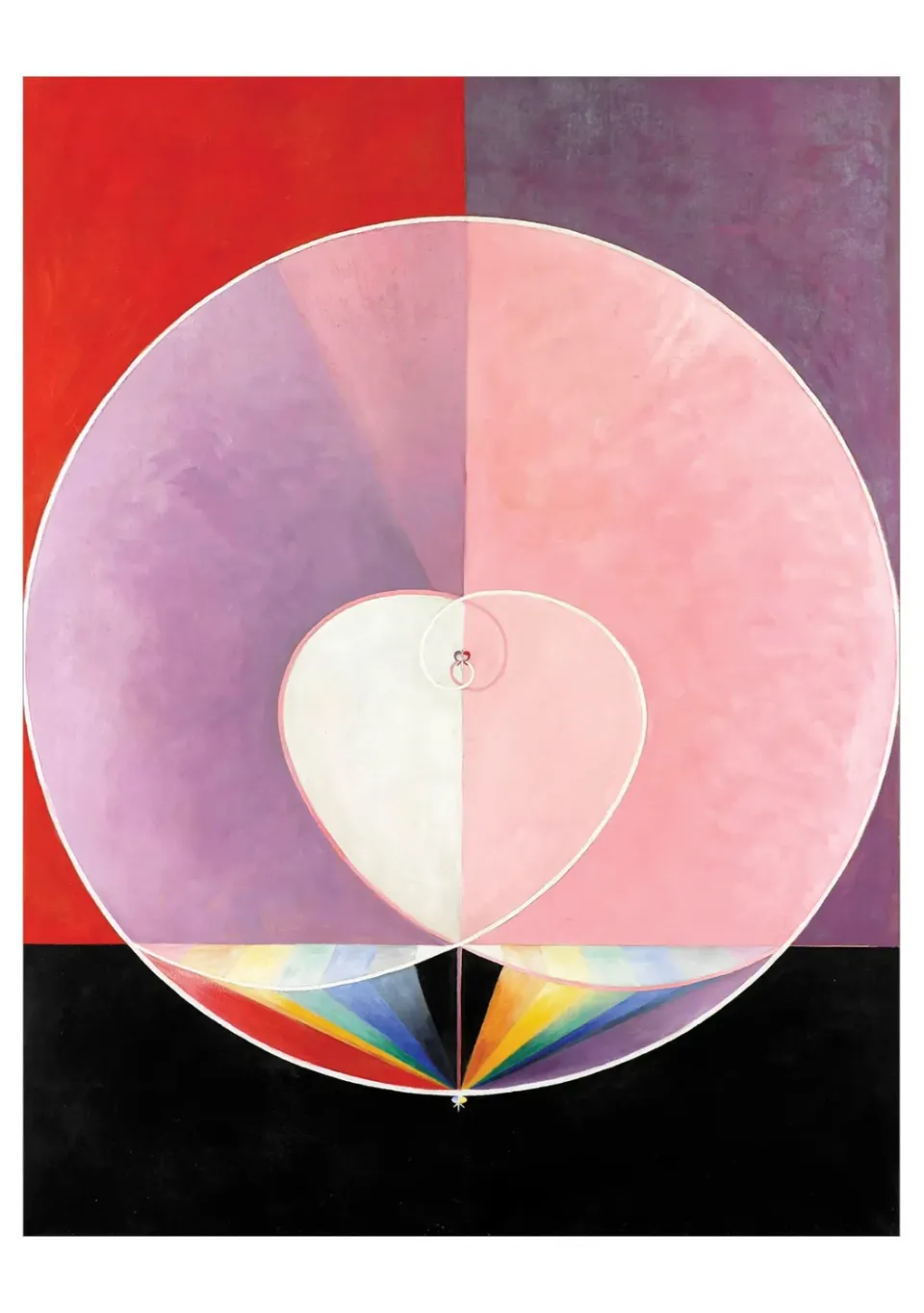 Pomegranate Hilma af Klint The Dove No 2 fødselsdagskort
