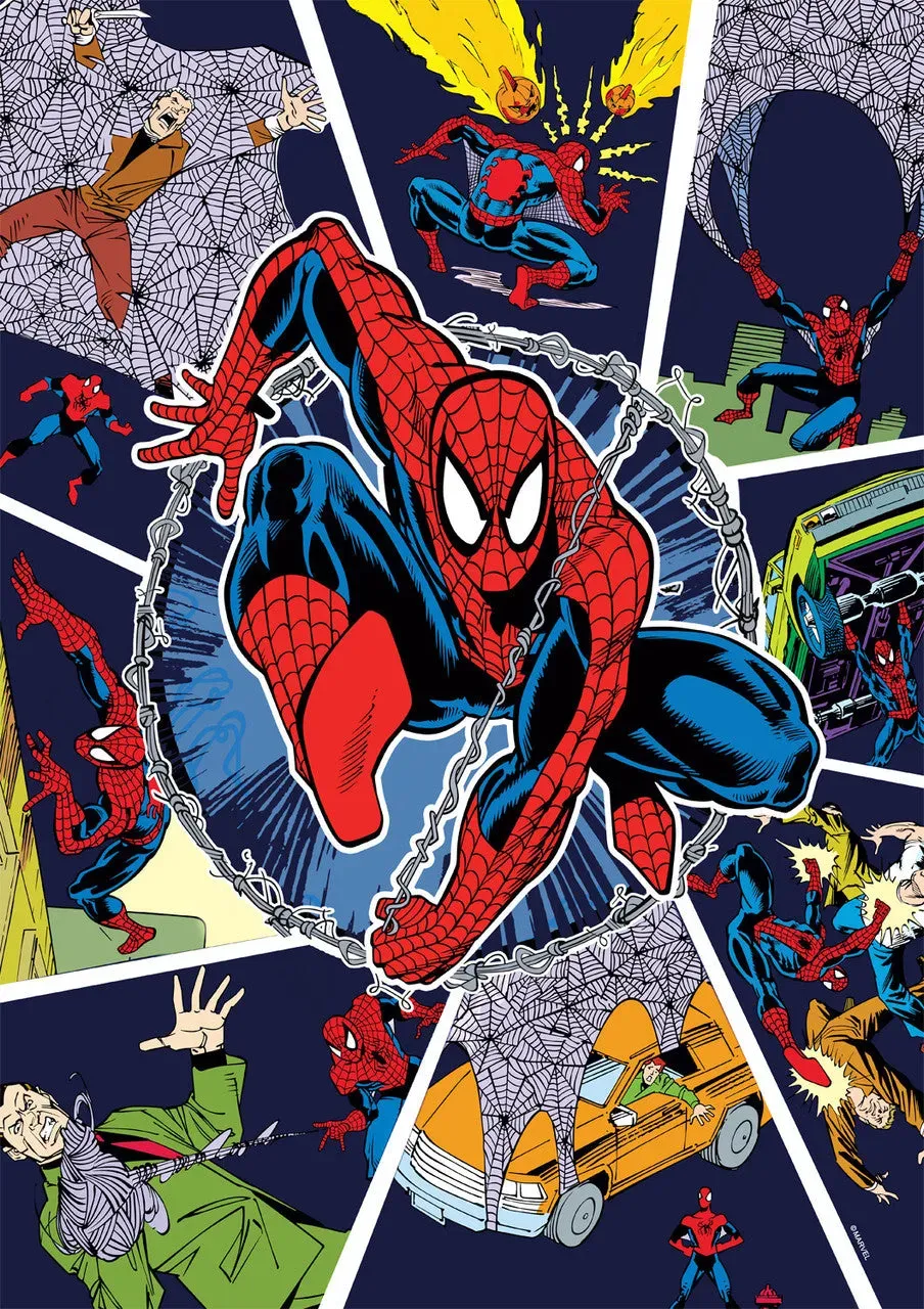 Buffalo Games Marvel Spider-Man Spotlight puslespil 500 brikker
