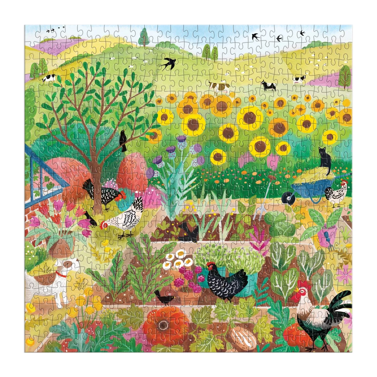 Good Puzzle Co. Countryside Harvest puslespil 500 brikker landskab