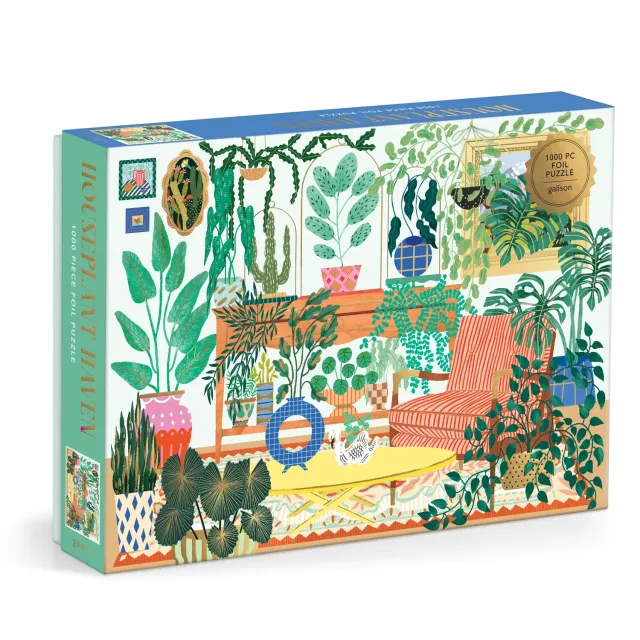 Good Puzzle Co. Houseplant Haven puslespil 1000 brikker folie