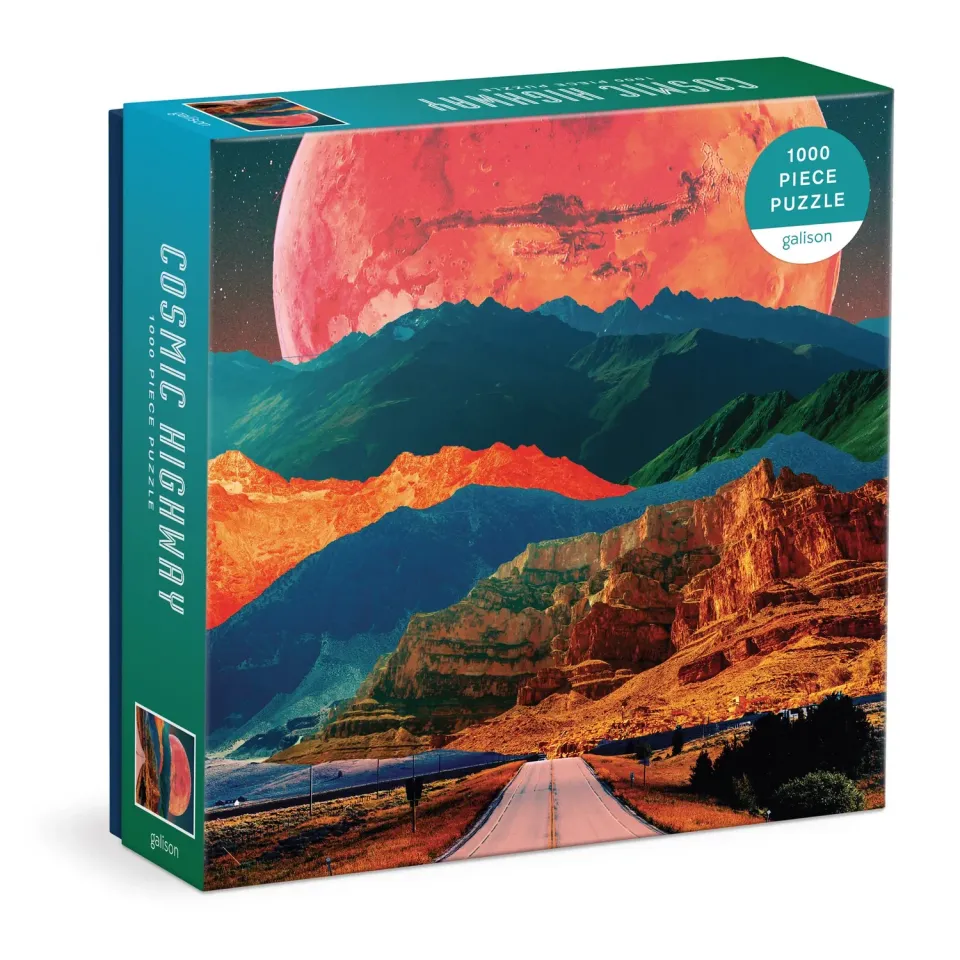 Good Puzzle Co. Cosmic Highway firkant puslespil 1000 brikker