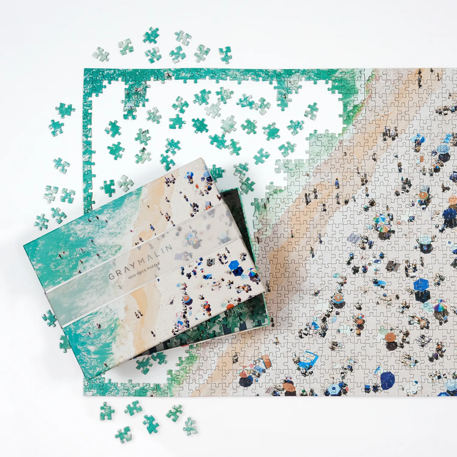 Good Puzzle Co. Gray Malin The Seaside puslespil 1000 brikker