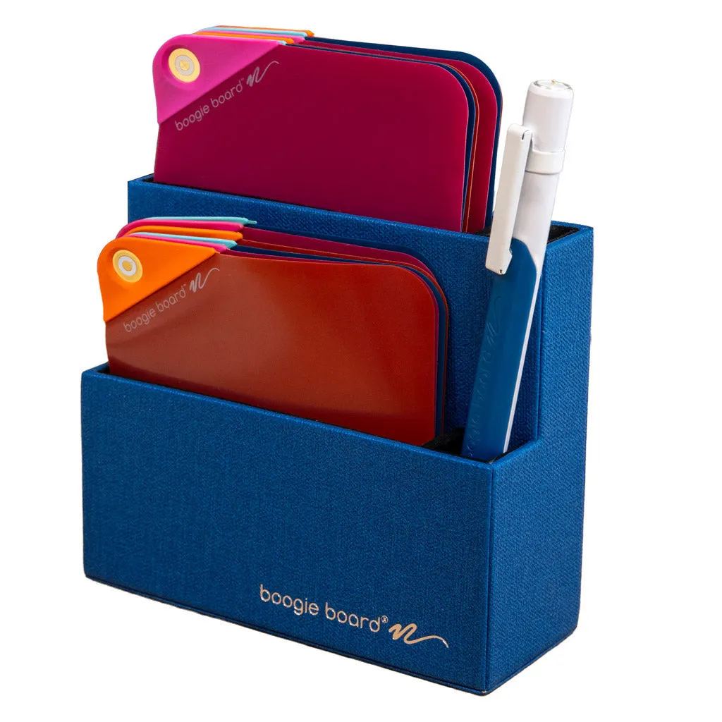 Buffalo Games VersaNotes Desk Organizer opbevaring blå Boogie Board