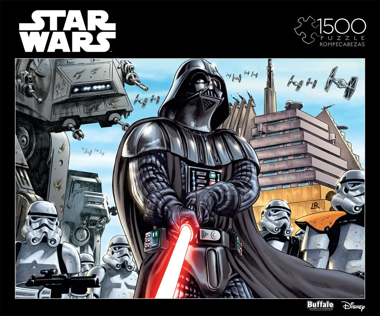 Buffalo Games Star Wars True Power of the Empire puslespil 1500