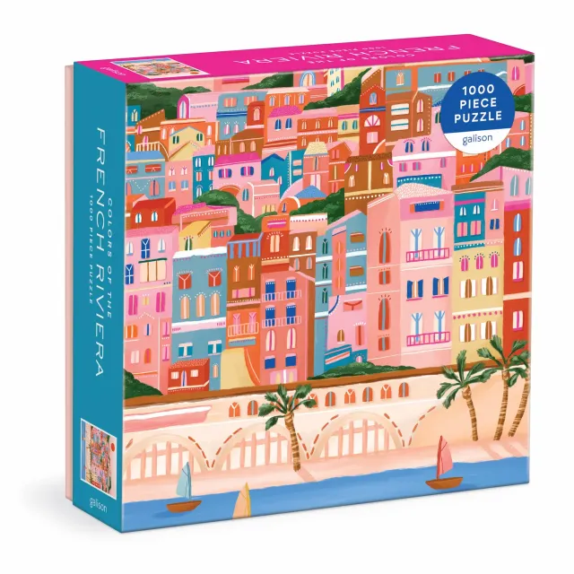 Good Puzzle Co. Colors Of The French Riviera puslespil 1000