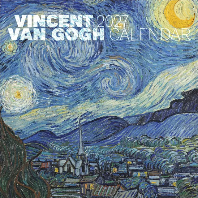 Pomegranate Vincent van Gogh 2027 vægkalender landskaber