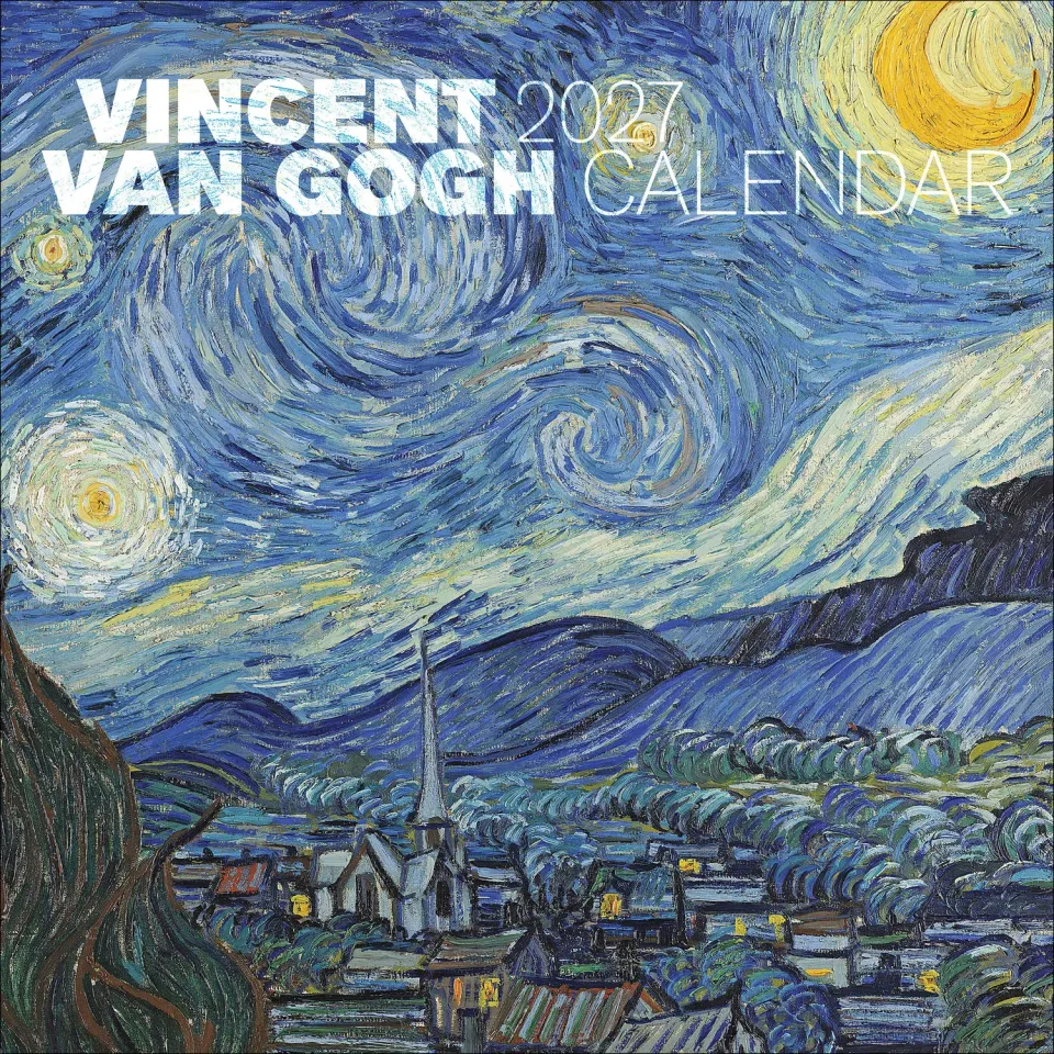 Pomegranate Vincent van Gogh 2027 vægkalender landskaber