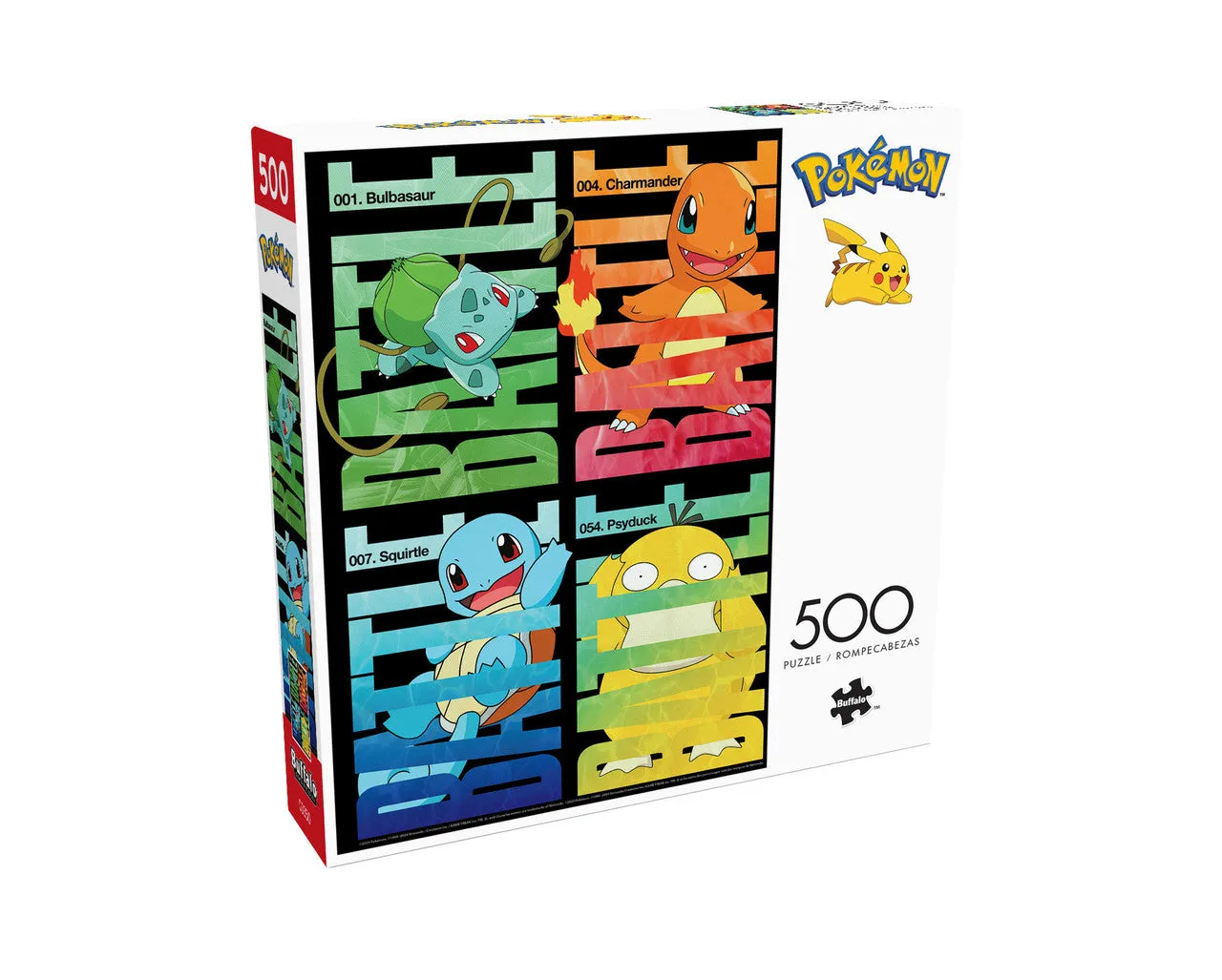 Buffalo Games Pokemon Battle puslespil 500 brikker Bulsasaur