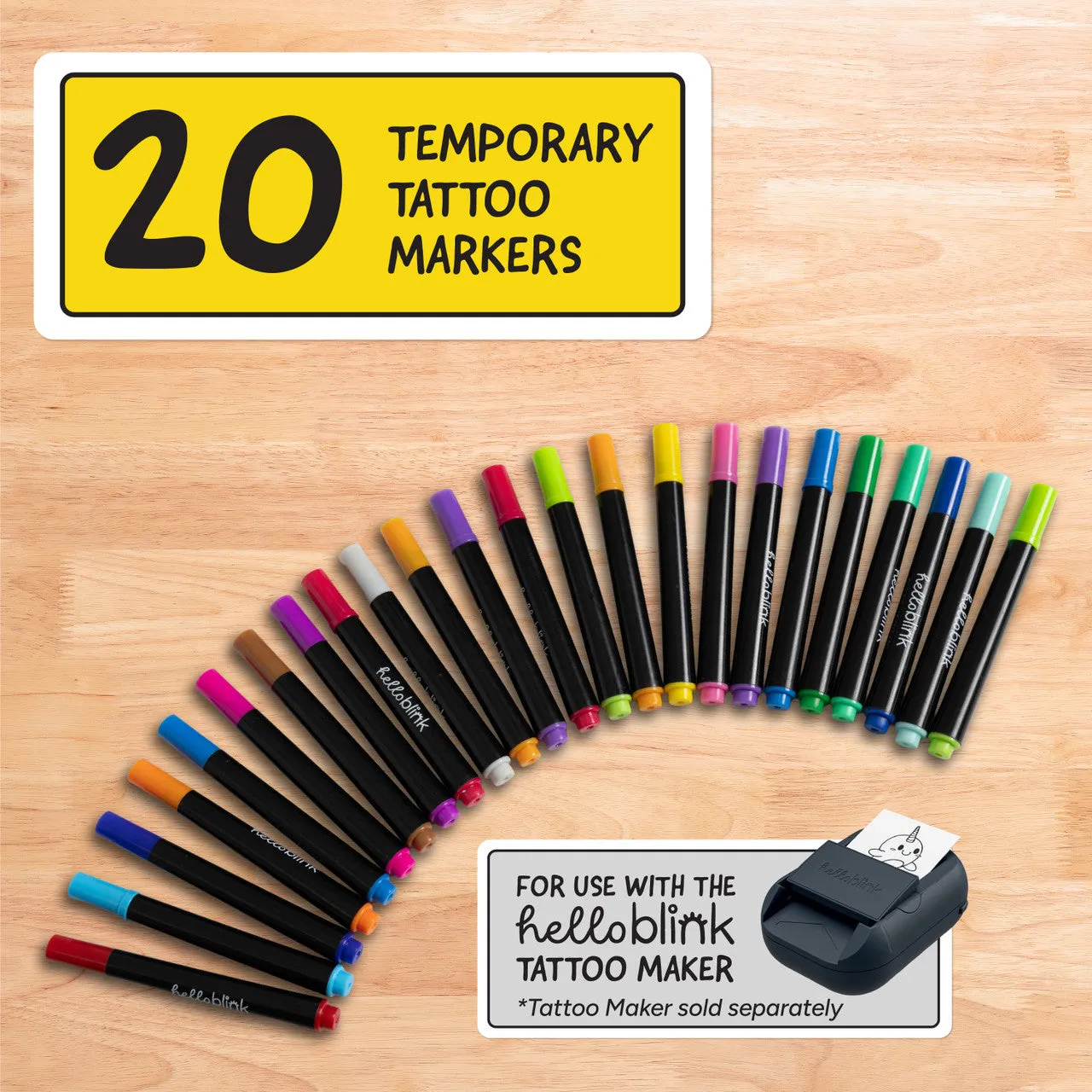 Ceaco Hello Blink Tattoo Maker tusser 20-pak