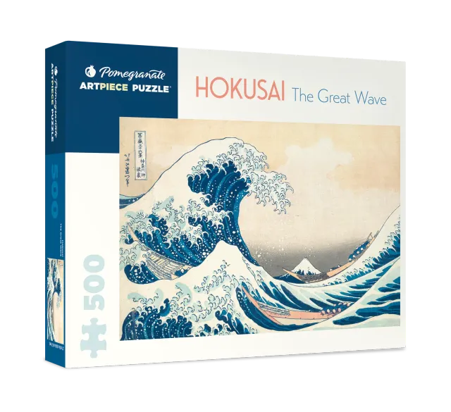 Hokusai The Great Wave puslespil 500 brikker bølge