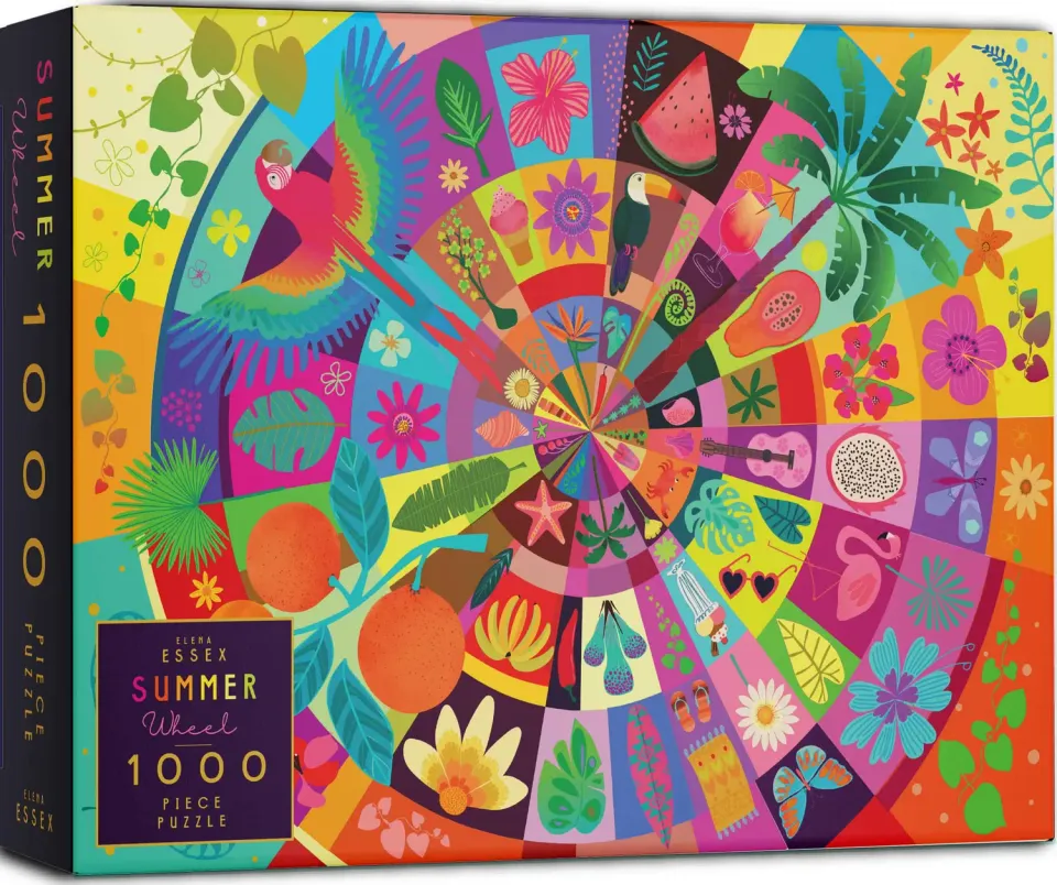 Elena Essex Summer Wheel puslespil 1000 brikker sommer