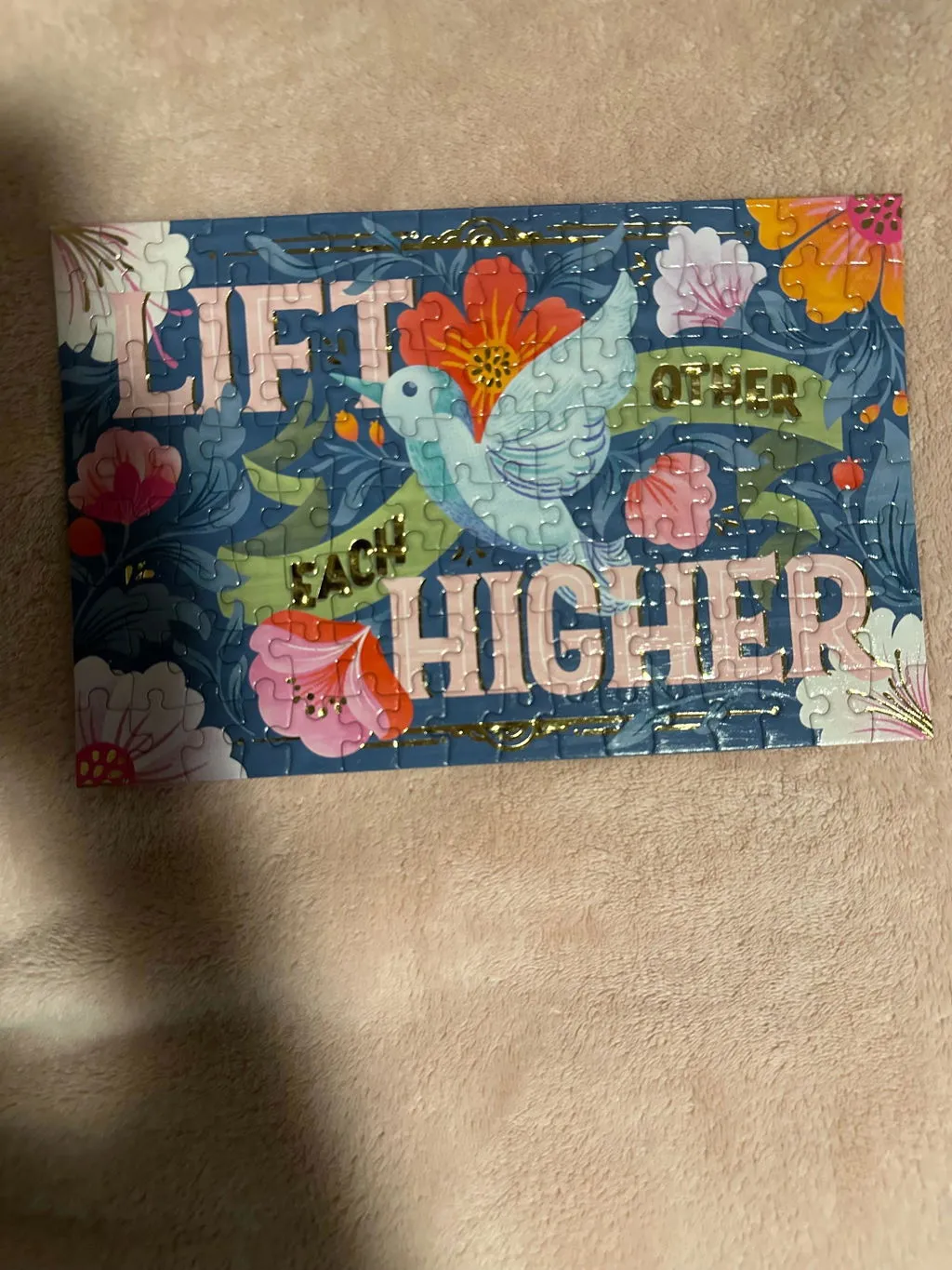 Galison Lift Each Other Higher puslespil 128 brikker fugl