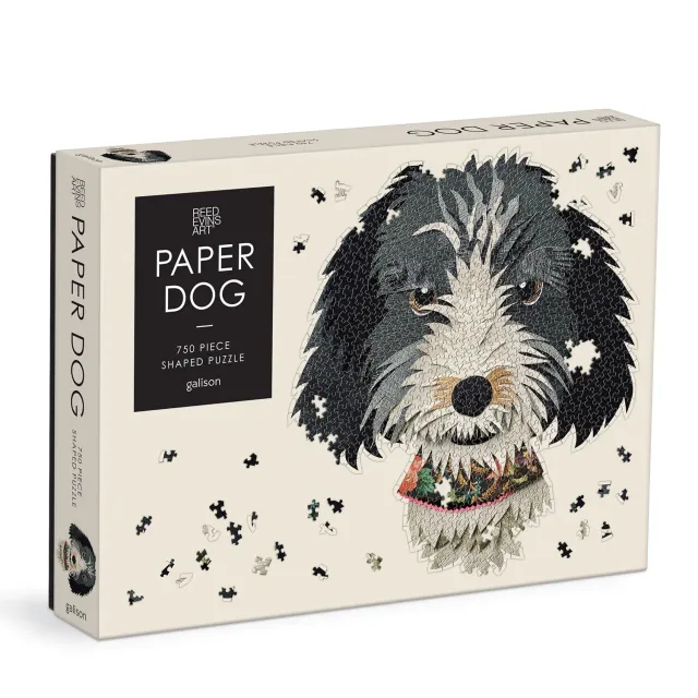 Good Puzzle Co. Paper Dogs 750 puslespil formet hunde
