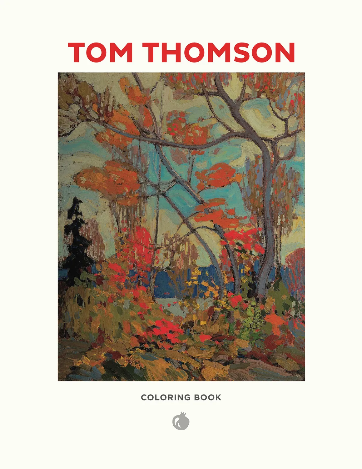 Pomegranate Tom Thomson malebog landskaber