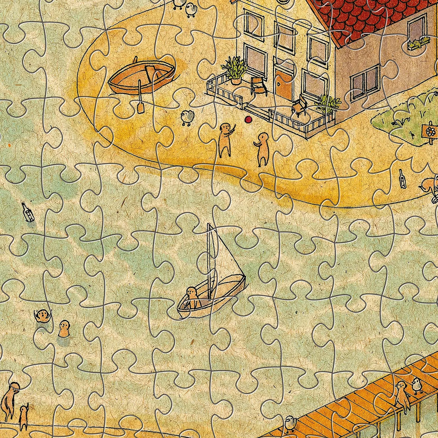 Magic Puzzle Company The Sunny City puslespil magisk