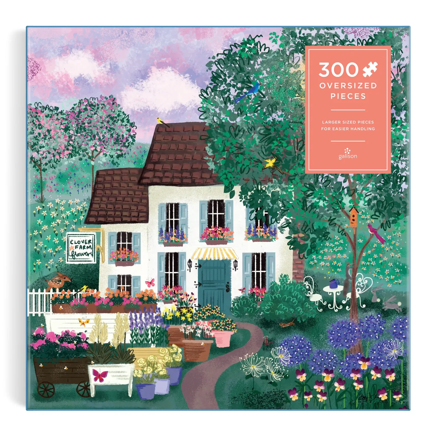 Good Puzzle Co. Joy Laforme Garden Path puslespil 300 brikker have