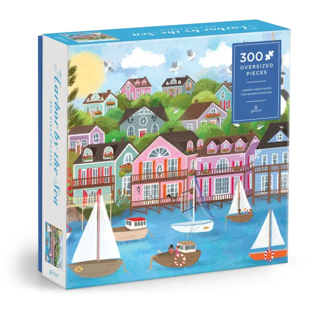 Good Puzzle Co. Joy Laforme Harbor by the Sea 300 brikker puslespil