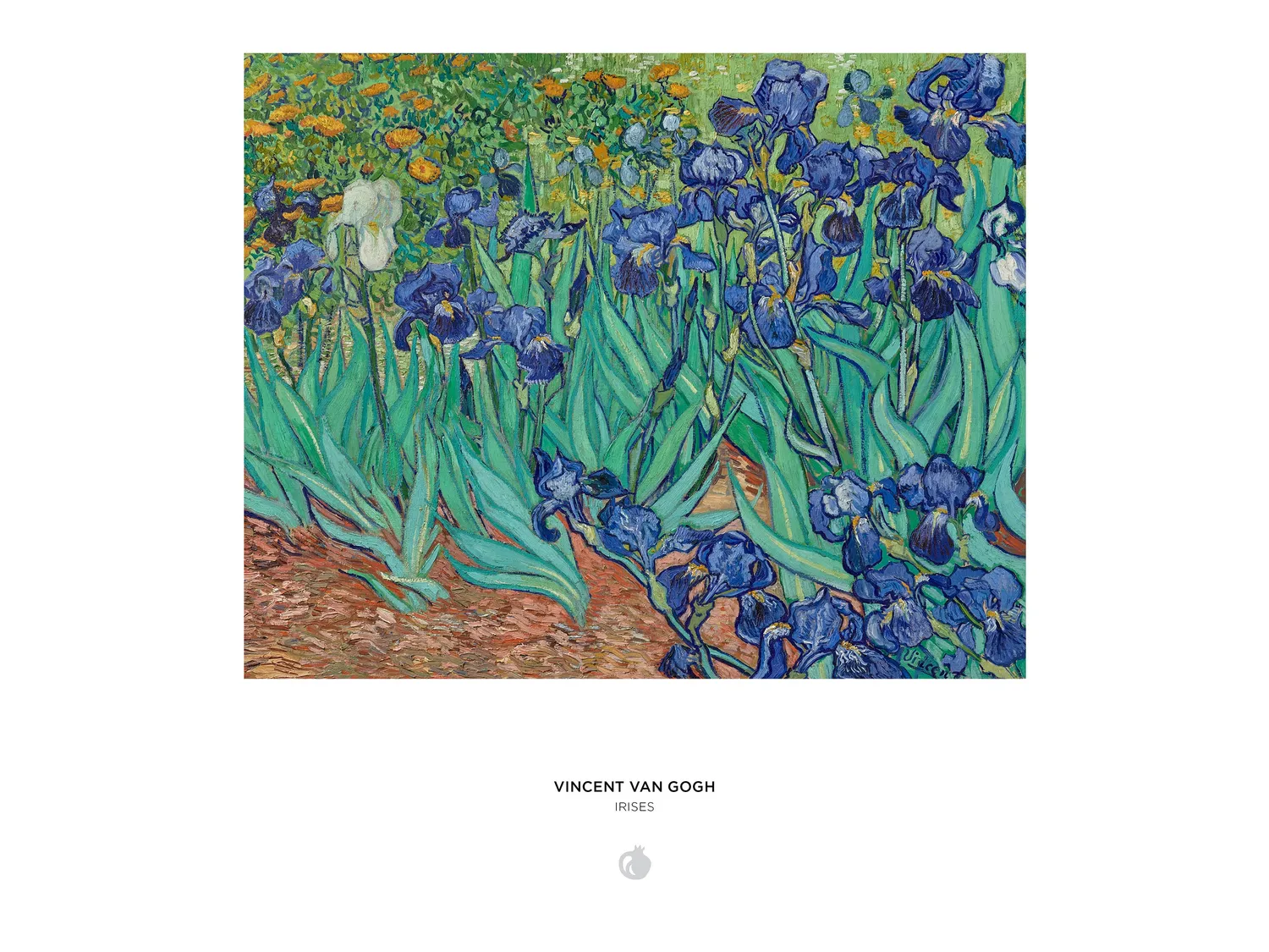 Pomegranate Vincent van Gogh Irises puslespil 1000 brikker